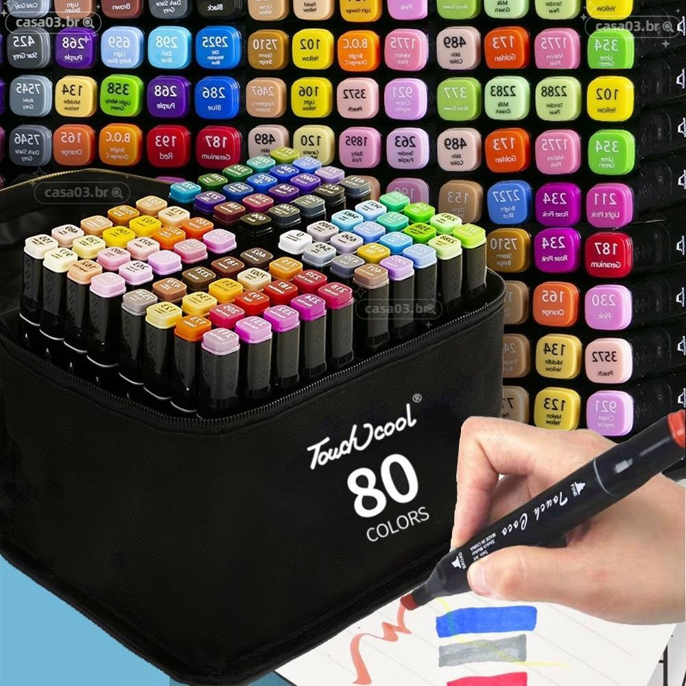 SET MARCADORES DOBLE PUNTA POR 80 UND