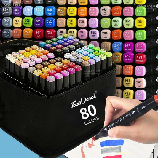 SET MARCADORES DOBLE PUNTA POR 80 UND